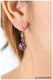 Paparazzi "Parade Of Lights"  Purple Necklace & Earring Set Paparazzi Jewelry