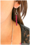 Paparazzi "No Place Id Rather BEAD" Pink Necklace & Earring Set Paparazzi Jewelry