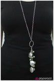 Paparazzi "Sure Thing" Green Pearls Necklace & Earring Set Paparazzi Jewelry