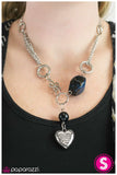 Paparazzi "Vixen" Blue 061XX Necklace & Earring Set Paparazzi Jewelry