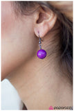 Paparazzi "That Thing You Do" Purple Necklace & Earring Set Paparazzi Jewelry