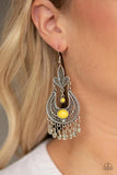 Paparazzi "Fiesta Flair" Yellow Earrings Paparazzi Jewelry