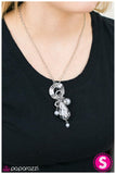 Paparazzi "All In Good Cheer" Silver Necklace & Earring Set Paparazzi Jewelry