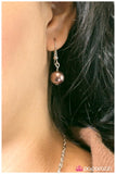 Paparazzi "Stolen Kisses" Brown Necklace & Earring Set Paparazzi Jewelry