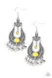 Paparazzi "Fiesta Flair" Yellow Earrings Paparazzi Jewelry