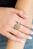 Paparazzi VINTAGE VAULT "Best in Zest" Orange Ring Paparazzi Jewelry