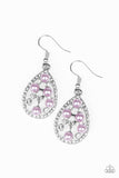 Paparazzi "Fabulously Wealthy" Purple Earrings Paparazzi Jewelry