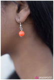 Paparazzi "Spring To Mind" Orange Necklace & Earring Set Paparazzi Jewelry