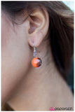 Paparazzi "Betwixt" Orange Necklace & Earring Set Paparazzi Jewelry