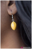 Paparazzi "Voodoo Vixen" RETIRED Yellow Necklace & Earring Set Paparazzi Jewelry