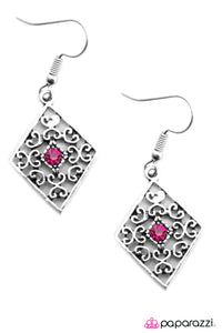 Paparazzi "Late Night Rendezvous" Pink Earrings Paparazzi Jewelry