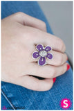 Paparazzi "It Must Be Spring" Purple Ring Paparazzi Jewelry
