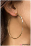 Paparazzi "The All-Star" Gold Skinny Hoop Earrings Paparazzi Jewelry