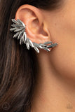 Paparazzi "Because ICE Said So" Silver Earrings Paparazzi Jewelry