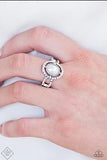 Paparazzi "Fairytale Shimmer" FASHION FIX White Ring Paparazzi Jewelry