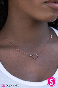 Paparazzi "Casual Shine" Copper Necklace & Earring Set Paparazzi Jewelry