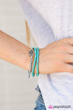 Paparazzi "Collect Moments" Blue Bracelet Paparazzi Jewelry