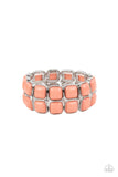 Paparazzi "Double the DIVA-ttitude" Orange Bracelet Paparazzi Jewelry