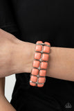 Paparazzi "Double the DIVA-ttitude" Orange Bracelet Paparazzi Jewelry