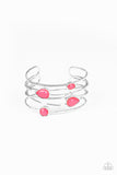 Paparazzi "Fashion Frenzy" Pink Bracelet Paparazzi Jewelry