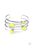 Paparazzi "Fashion Frenzy" Yellow Bracelet Paparazzi Jewelry