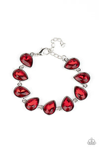 Paparazzi "Free Rein" Red Bracelet Paparazzi Jewelry
