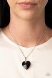 Paparazzi "Love Hurts" Purple Necklace & Earring Set Paparazzi Jewelry