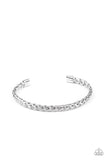 Paparazzi "Metalhead Medley" Silver Urban Mens Bracelet Paparazzi Jewelry