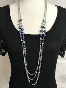 Paparazzi "Charmingly Colorful" Blue FASHION FIX EXCLUSIVE Necklace & Earring Set Paparazzi Jewelry