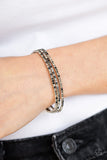 Paparazzi "Sugar and ICE" Black Bracelet Paparazzi Jewelry