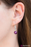 Paparazzi "Take The Plunge" Purple Necklace & Earring Set Paparazzi Jewelry