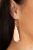 Paparazzi  "The Drop Off" Copper Earrings Paparazzi Jewelry