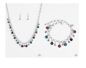 Paparazzi CITY COUTURE  "Stratosphere Shimmer" Multi Jewelry Set Paparazzi Jewelry