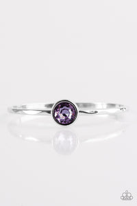 Paparazzi "Diamonds For Breakfast" Purple Bracelet Paparazzi Jewelry