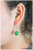 Paparazzi "A Balancing Act" Green Necklace & Earring Set Paparazzi Jewelry