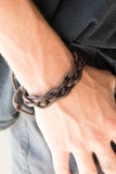 Paparazzi "Absolutely KNOT!" Brown Bracelet Paparazzi Jewelry