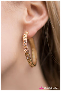 Paparazzi "A Cause for Celebration" Gold Earrings Paparazzi Jewelry