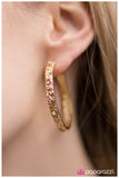 Paparazzi "A Cause for Celebration" Gold Earrings Paparazzi Jewelry