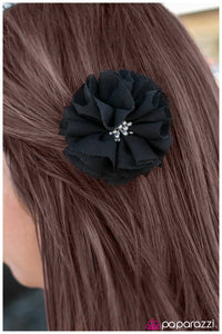 Paparazzi "A Clean Slate" Black Hair Clip Paparazzi Jewelry