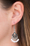 Paparazzi "A COAST Call - White" earring Paparazzi Jewelry