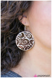 Paparazzi "A Dizzy Spell" Brown Earrings Paparazzi Jewelry