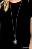 Paparazzi "Adjust Your ALTITUDE" Brown Necklace & Earring Set Paparazzi Jewelry