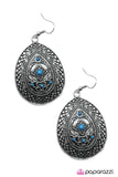 Paparazzi "A Drop In The Bucket" Blue Earrings Paparazzi Jewelry