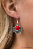 Paparazzi "Adventure Is Out There - Red" earring Paparazzi Jewelry