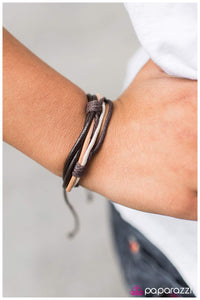 Paparazzi "Adventurous Spirit" Brown Bracelet Paparazzi Jewelry