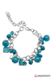 Paparazzi "A Fair Catch" Blue Bracelet Paparazzi Jewelry