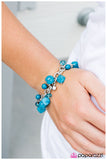 Paparazzi "A Fair Catch" Blue Bracelet Paparazzi Jewelry