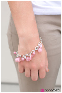 Paparazzi "A Fair Catch" Pink Bracelet Paparazzi Jewelry