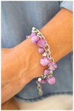 Paparazzi "A Fair Catch" Purple Brascelet Paparazzi Jewelry