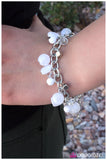 Paparazzi "A Fair Catch" White Bracelet Paparazzi Jewelry